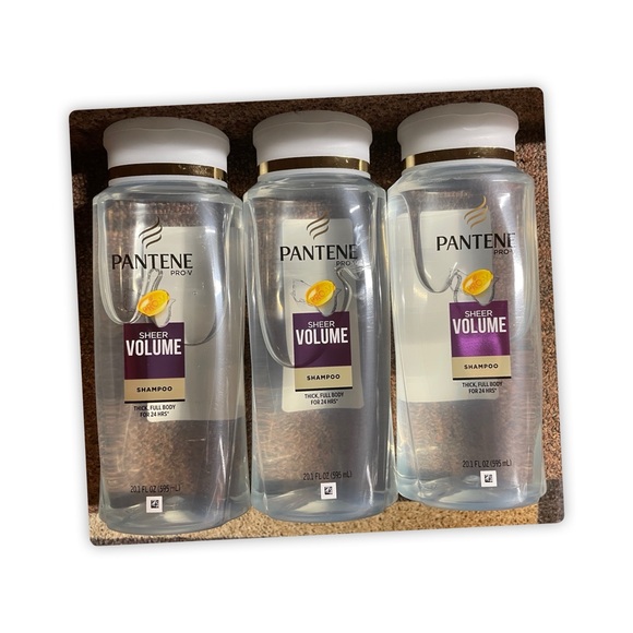 pantene Other - Pantene Sheer Volume Shampoo (3 Bottles)